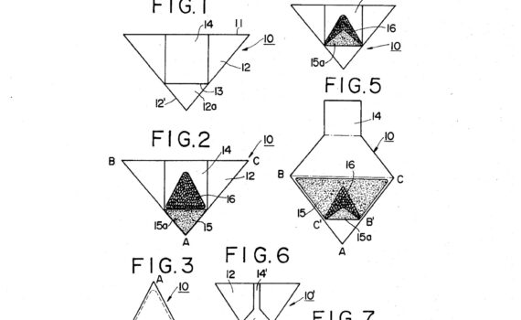 Patent drawing for onigiri wrapper